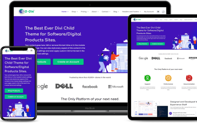 Gloednieuwe website ontwerp